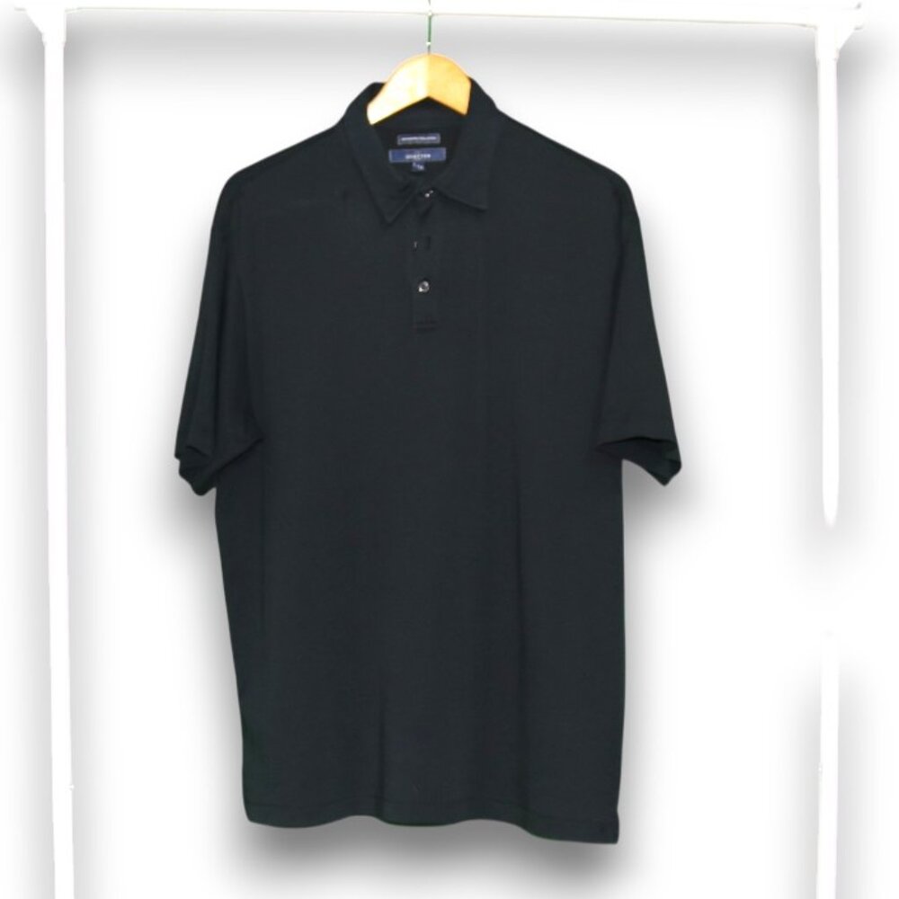XL - Men's - Black - Tommy Hilfiger Polo Shirt